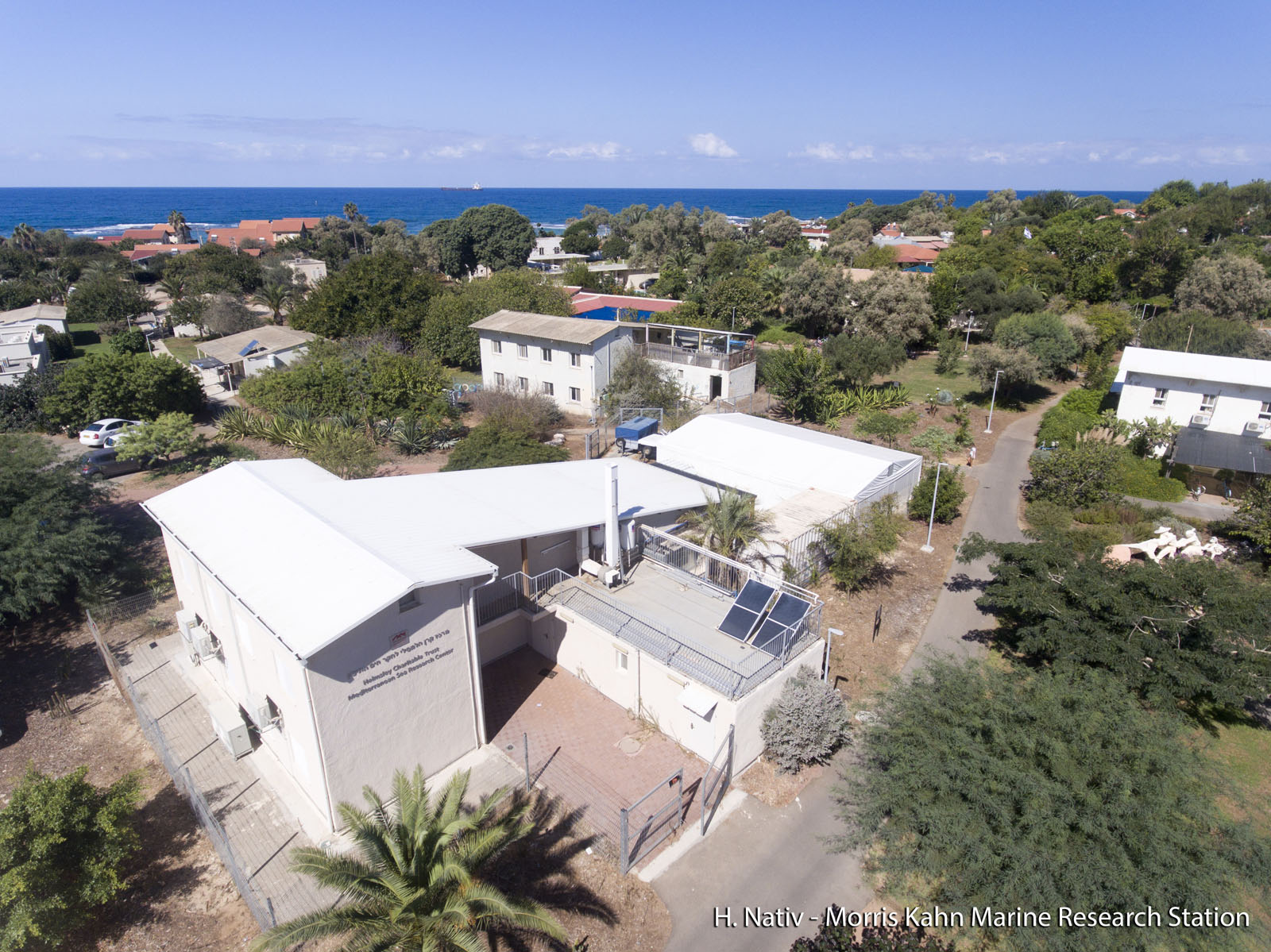 Morris Kahn Marine Research Station located at Kibbutz Sdot-Yam